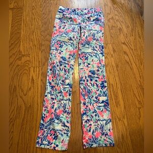 Lilly Pulitzer Fuzzy Multicolor Pants Size XS